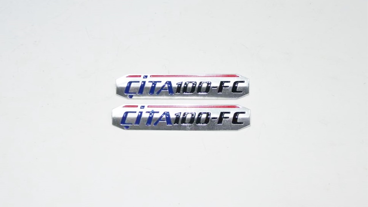 YAN KAPAK YAZISI METALİK TAKIM ( ÇİTA 100-FC )